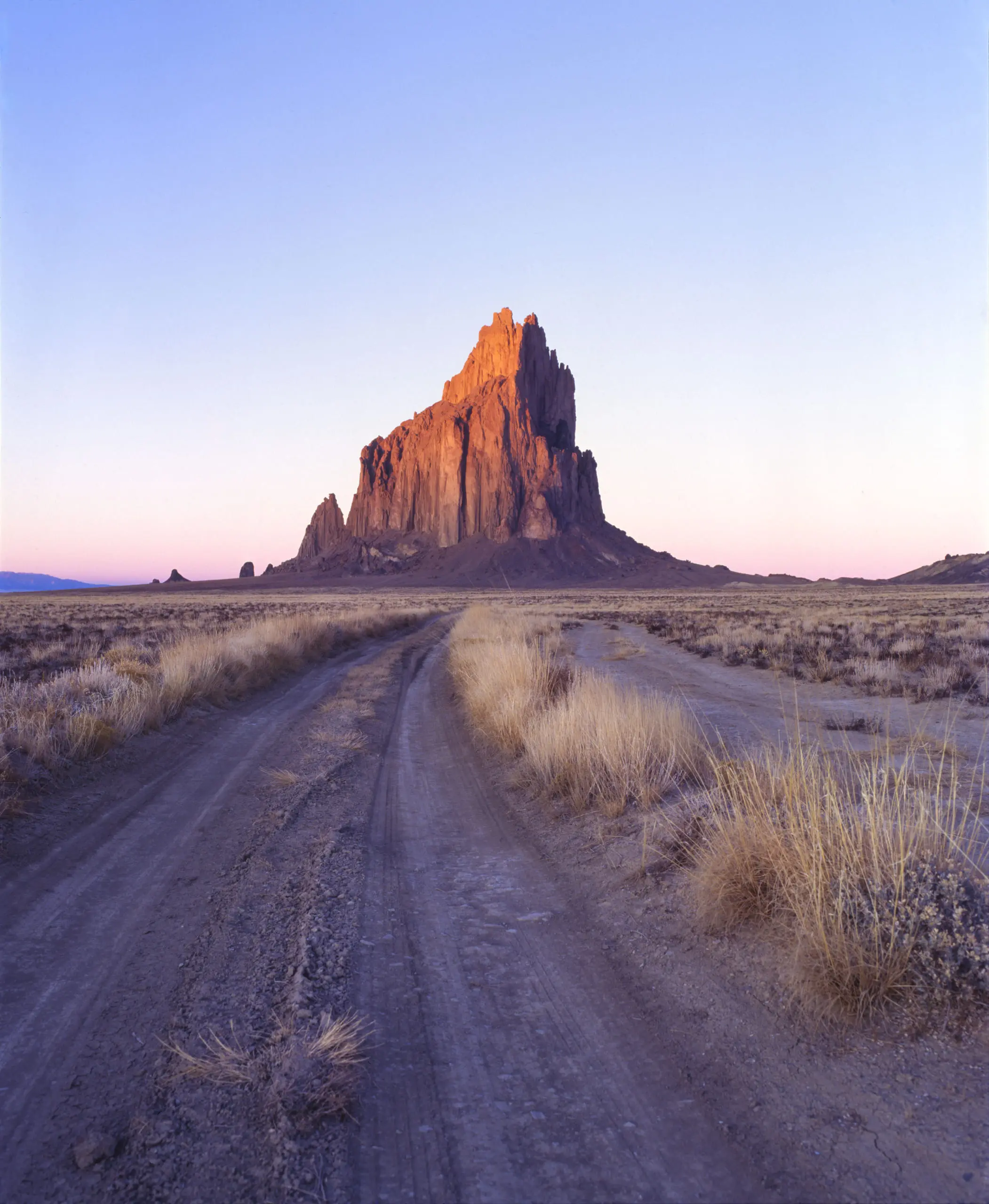 New Mexico landscape on colour slide film